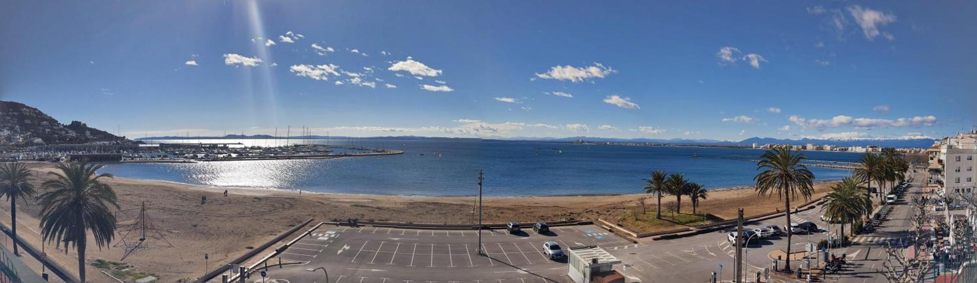 Apartaments Oller Centro Roses Buitenkant foto